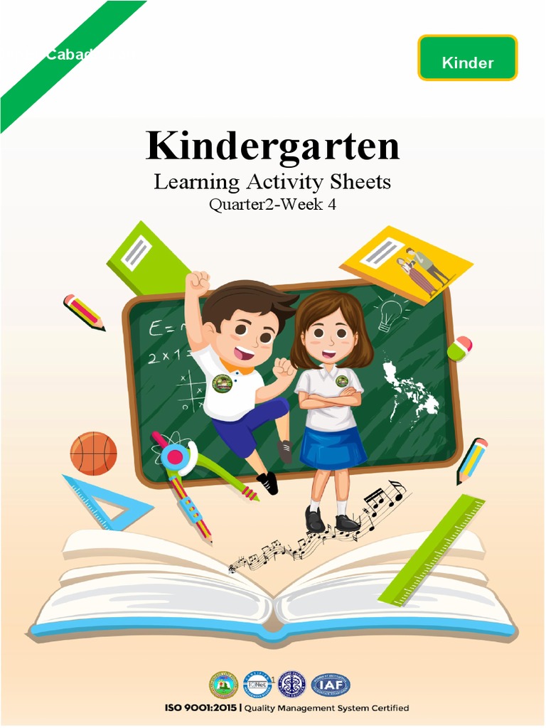 Kindergarten Quarter 2 Week 4 LAS | PDF
