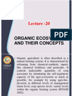 Organic Ecosystem and Their Concepts