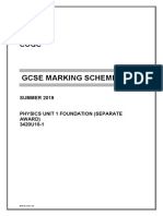 s19-3420u10-1 Wjec Gcse Physics - Unit 1 Ft Ms -Ms