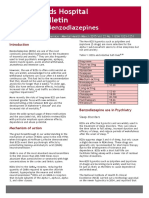 Graylands Hospital Drug Bulletin: Focus On Benzodiazepines