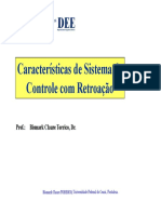 Características de Sistema de Controle Com Retroação: Prof.: Bismark Claure Torrico, DR