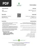 Saudi Arabia Postal Code Guide | PDF | Address (Geography) | Postal System