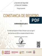 Constancia de Registro: Otorga La Presente