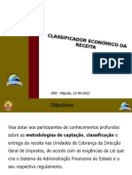 Classificação Da Receita (FR e CER) - DGI
