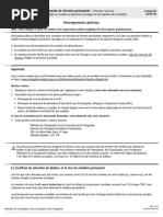 Informations sur la famille IMM 5645 | PDF