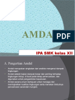 AMDAL IPA SMK Kelas XII