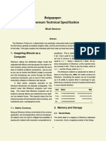 Beigepaper: An Ethereum Technical Specification: 1. Imagining Bitcoin As A Computer