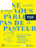 Programme - On Ne Vous Parlera Pas de Pasteur