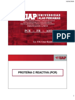 PCR - FR - Aso: Proteína C Reactiva (PCR)