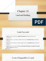 Chapter 26 Land and Building