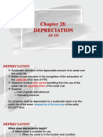 AE 121 - C28 To C30 - Depreciation and Depletion