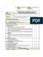 Actividad Extraclase No.: Calificación