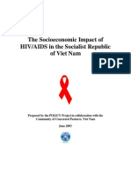 The Socioeconomic Impact of HIV/AIDS in The Socialist Republic of Viet Nam