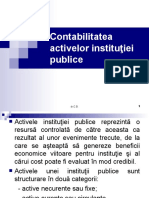 Activele institutiei publice