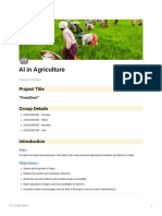 AI in Agriculture: Project Title