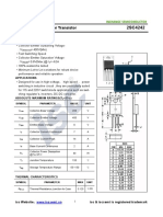 Isc 2SC4242: Silicon NPN Power Transistor