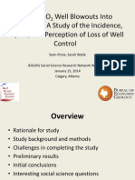 Putting CO Well Blowouts Into Perspective: A Study of The Incidence, Impact, and Perception of Loss of Well Control