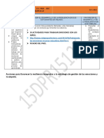 1512F Estrategia para Favorecer El Desarrollo de La Resiliencia en Sus Estudiantes