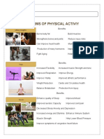 5 FORMS OF PHYSICAL ACTIVIY - Deniega