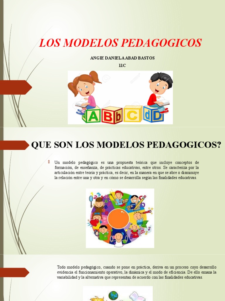 Modelos Pedagógicos: Definición y Tipos | PDF | Aprendizaje | Conocimiento