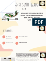 Proceso de Sintetizado