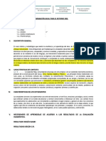 Planificacion de Comunicación Con Experiencias de Apr. 2022