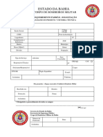 Análise de projeto ou vistoria técnica