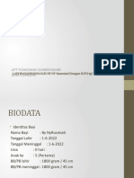 Kronologis Bayi Ny Rusmiati Dengan IUFD Fix