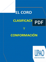 EL CORO CLASIFICACION Y CONFORMACION.......... (1)
