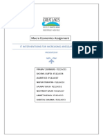 Section A - IT Intervention On Macro Economics