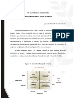 Os Caminhos do Crescimento - Aplicação da Matriz Ansoff ao Varejo