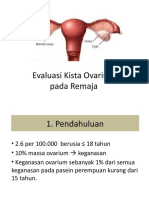 Evaluasi Kista Ovarium 