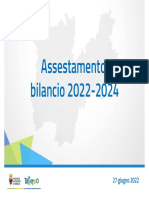 L'assestamento Di Bilancio Della Provincia Autonoma Di Trento