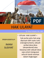 Hak Ulayat