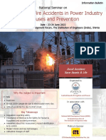 National Seminar On Electrical and Fire Accidents in Power Industry - Causes and Prevention