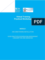 Virtual Training Workshop: Reducing Refrigerant Emissions in AC Installation