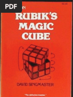Download Notes on Rubik s Magic Cube by Sribacha Nayak SN58001400 doc pdf