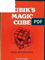 Notes On Rubik S Magic Cube