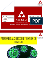 Primeros Auxilios en Tiempos de Covid-19