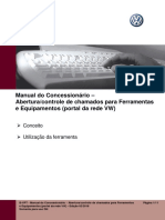 Manual Do ConcessionÃ¡rio Abertura-Controle de Chamados para Ferramentas e Equipamentos (Portal Da Rede VW)