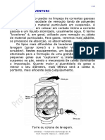 Lavador Venturi para remoção de particulados em correntes gasosas