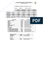 2H Horario 2021-2022