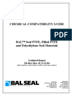 Chemical Compatibility (Seals) - Bal Seal Materials