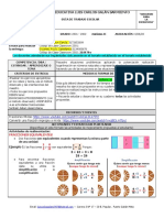 2022 2301 Mat Act 7 Fracciones y Numeros Mixtos - Taller