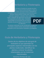 Guía de Herbolaria y Fitoterapia