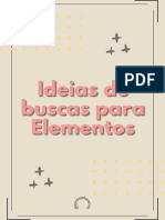 Ideias de Busca para Elementos