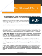 1r Manifiesto del Tarot por la Red Internacional de Congresos