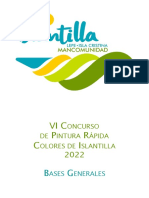 Bases VI Concurso Pintura Rapida 2022