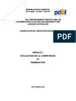 M3 Evaluation Remédiation 24 Sept 09