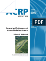 ACRP REPORT 138. Preventive Maintenance at General Aviation Airports. Volume 2 - Guidebook AIRPORT COOPERATIVE RESEARCH PROGRAM